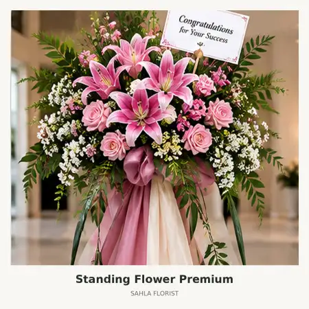 Standing Flowers Shangri La Jakarta